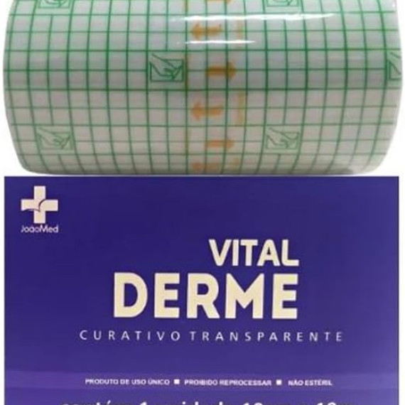 Filme Transparente Rolo 10cm x 10m - Vital Derme