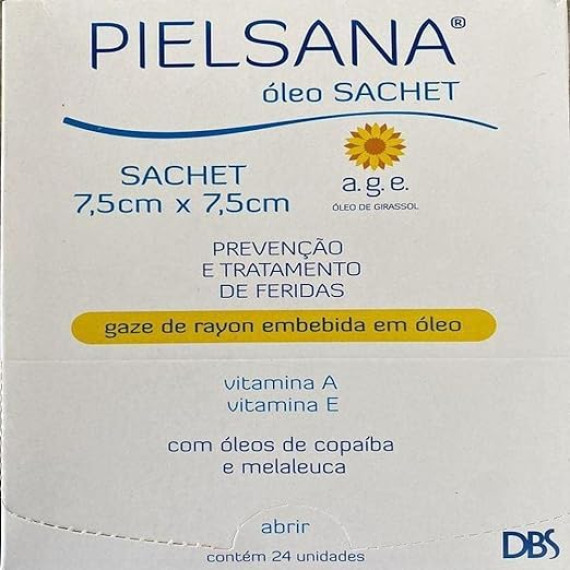 Pielsana Gaze Rayon 7,5 X 7,5 Unidade