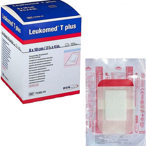 Curativo Filme Transparente Leukomed T Plus 8cmx10cm Bsn